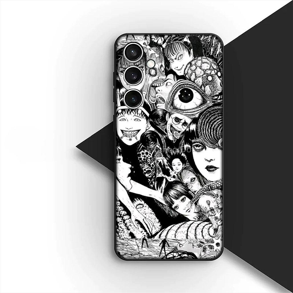 

М який чохол для Xiaomi Redmi 15 15C A3 A4 A5 9A 9C NFC Note 9 8 9T 8T Pro Корпус Чохол для телефону Комікси Колекція Томі Дзюндзі Іто Redmi A5 4G (171mm)