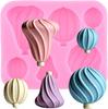 Silicone Mold Balloon Fondant Cake Decoration Cupcakes Sugar Paste