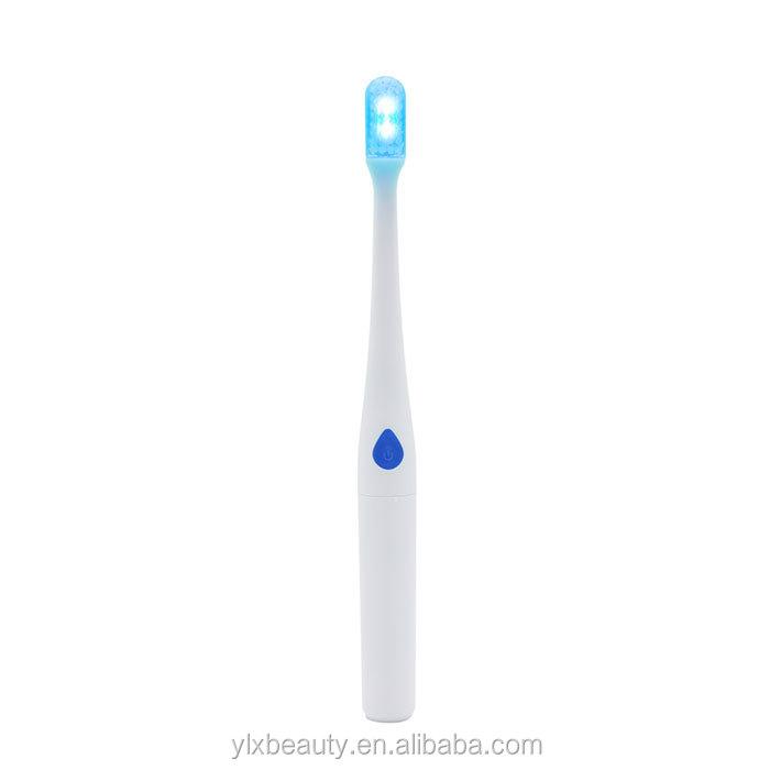 Professional Oral Therapy Red Light LED 620NM Toothbrush With Replaceable Brush Head белый