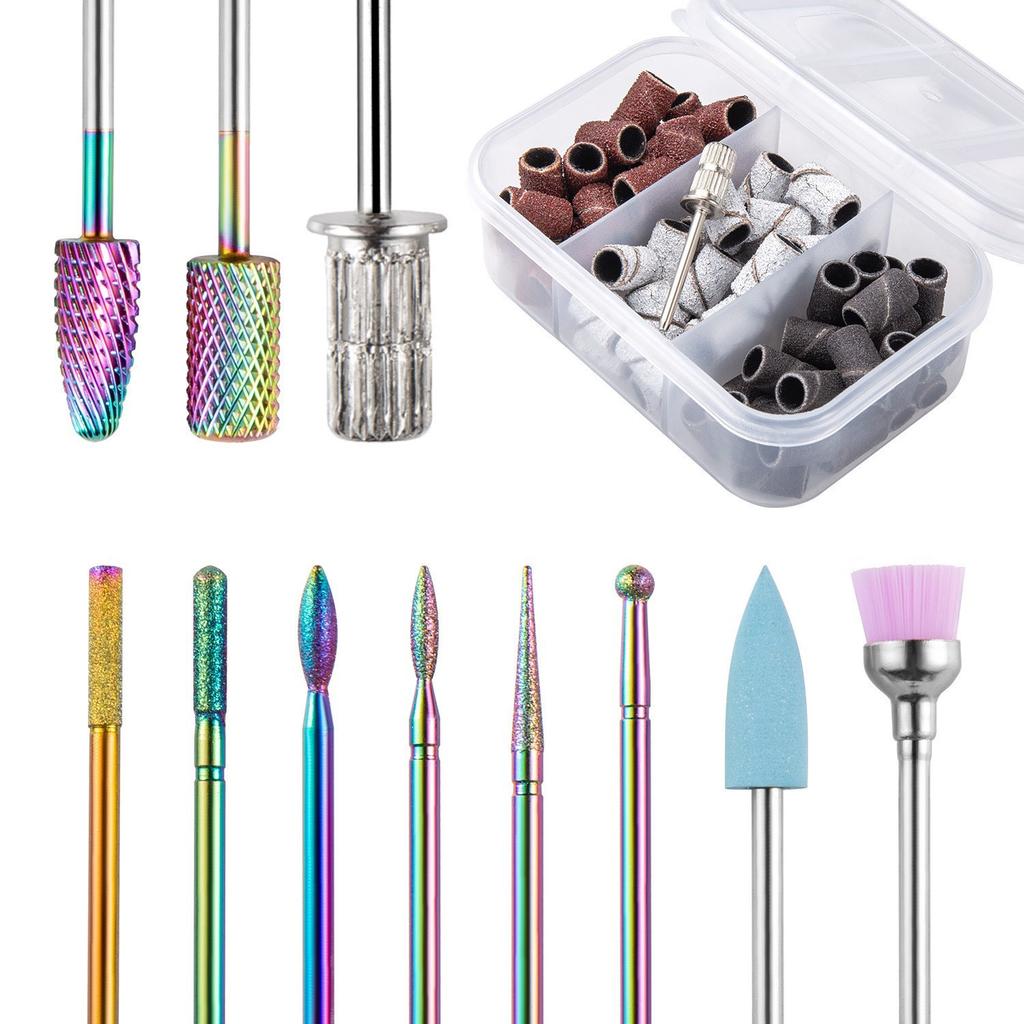 Nail Art Remover Grinding Head, Ceramic Stainless Steel Universal Grinding Head Polishing, Quick Nail Remover Grinding Tool