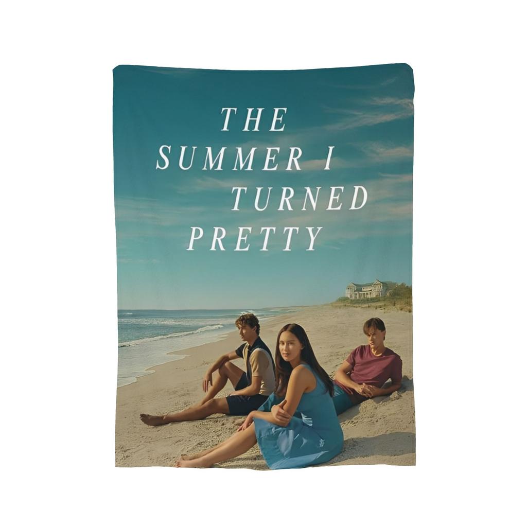 The Summer I Turned Pretty Blankets Team Conrad Flannel Vintage Breathable Throw Blanket for Home Textile Decor,