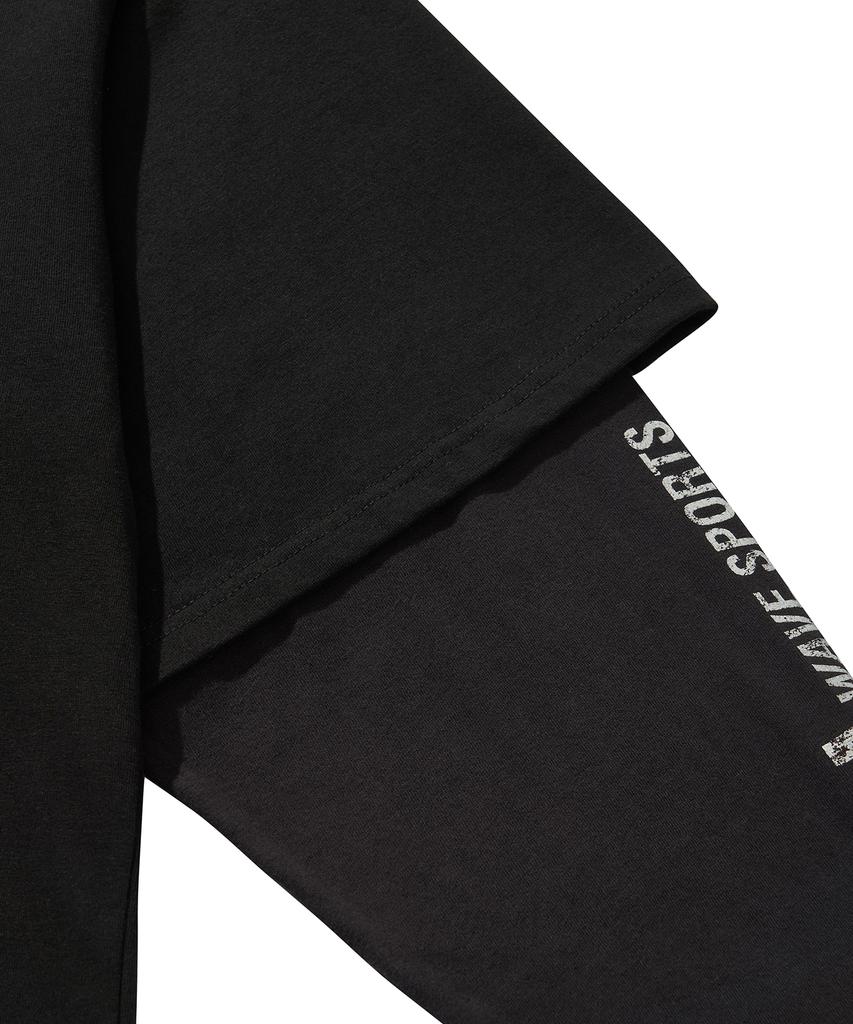3-Layered Hoodie / Black