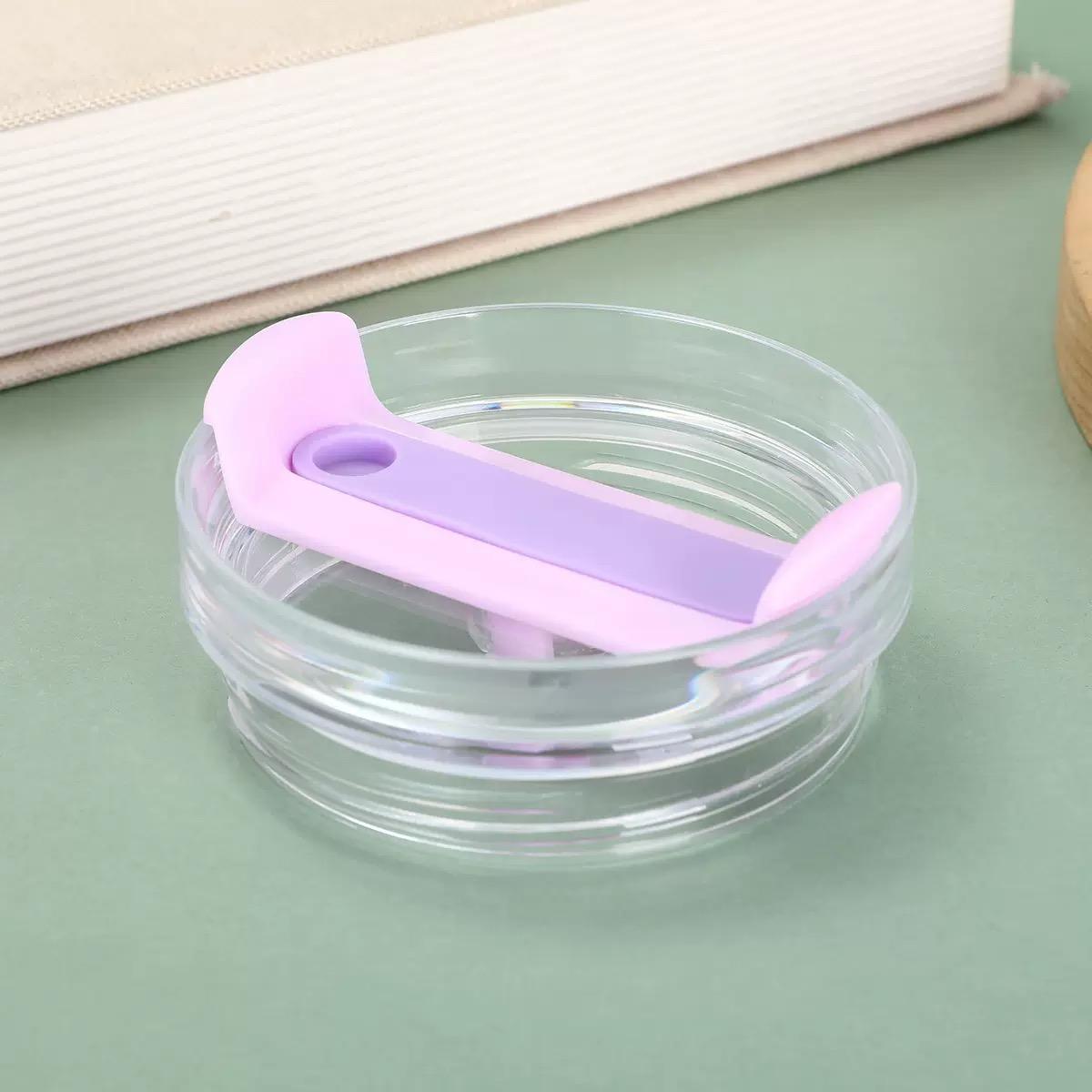 

Sealing Splash Spill Proof Replacement Lids for Stanley 40 Oz Tumbler with Handle Cap Quencher H2.0 40oz Mug Cup Accessories фіолетовий