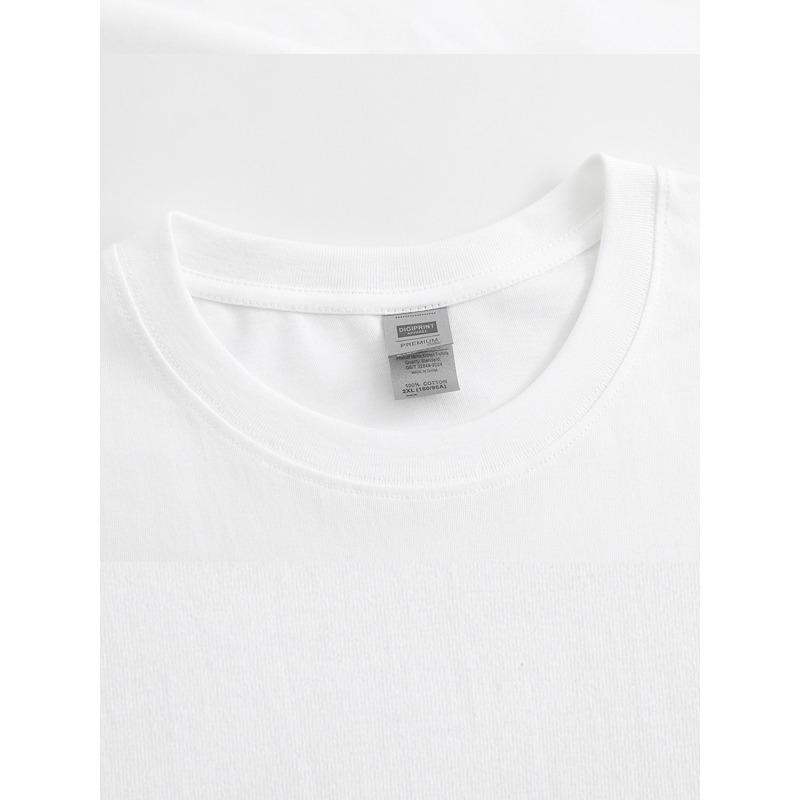 European sizes men's casual T-shirt short-sleeved Tee Breathable and Comfortable top All seasons, suitable for festivals perfect gift for friends