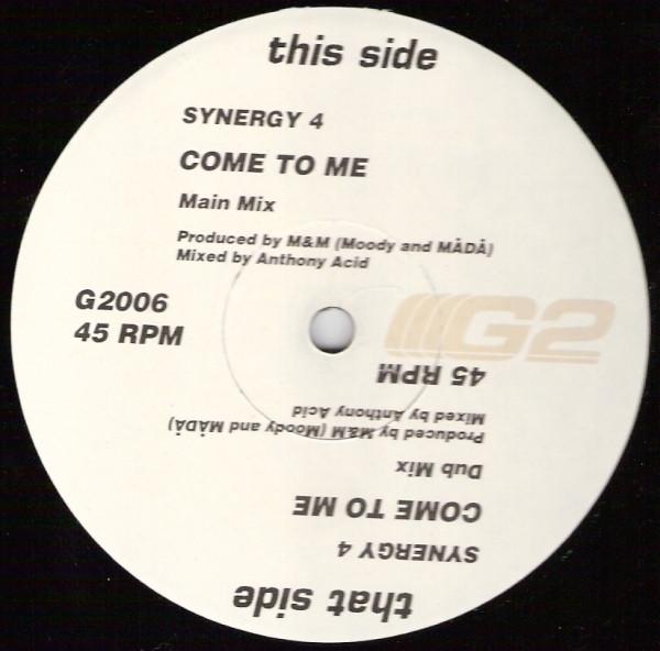 

12inch Record SYNERGY 4 - Come To Me G2006 G2 2000 US Dance & Electronica Used