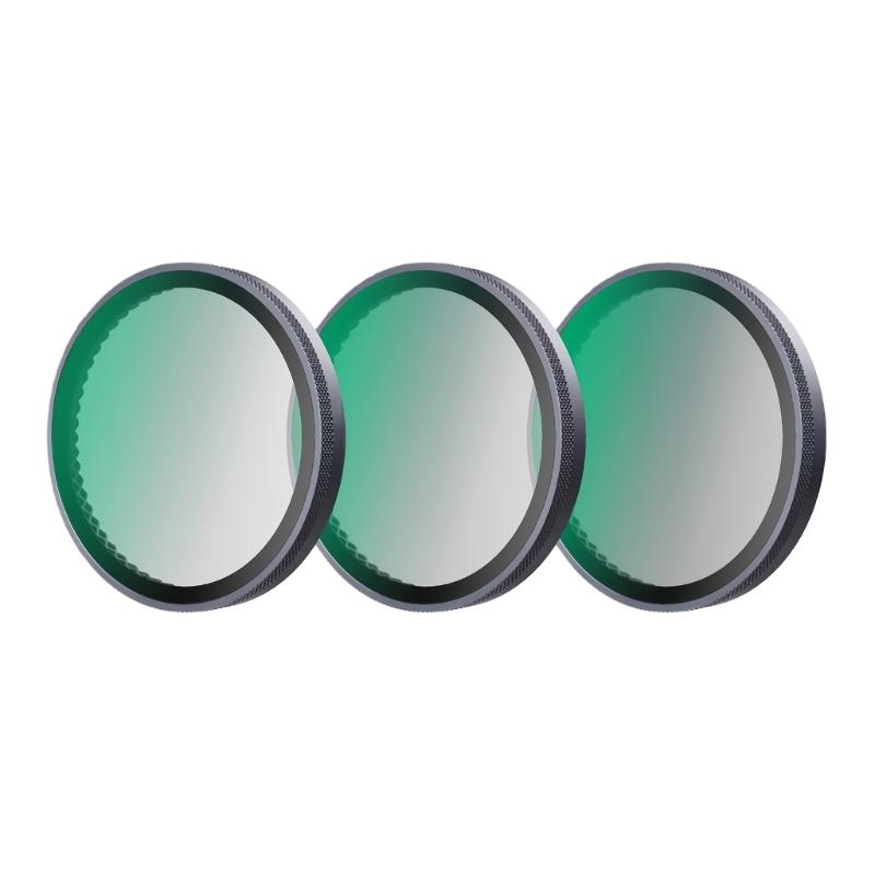 Quick Install Lens Filters Set Highly Clarities AntiGlare Coating For Action6/6Pro Camera