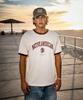 Peullukeu American Vintage Ringer T-Shirt Ivory Fst357