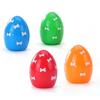 TPR Egg Dog Chew Toy with Squeaker Small Medium Breed Dogs Teething Cleaning Toy Pet Interactive Boredom Relief Toy