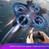 Rechargeable Remote Control Foam Glider Drone with Lights – Crash-Resistant Electric Airplane Toy for Kids
