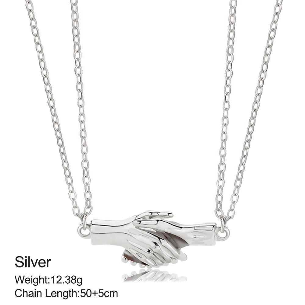 Buy Couple Chain Magnetic Attraction Lovers Necklace Hold Hands