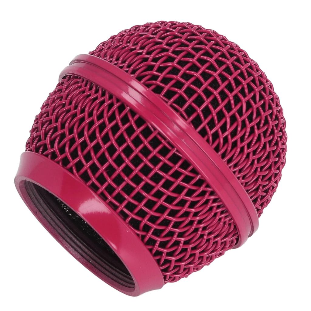 Microphone Grill Ball Grill Mic Replacement Ball Head Steel Mesh Microphone Grill Head for SM58S SM58LC BETA58 BETA58A SA M30 SV100 UT2 PGX24 SLX4