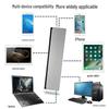 Compact Foldable Bluetooth Keyboard - Silent, Rechargeable, and Portable for Mobile Phones & Tablets