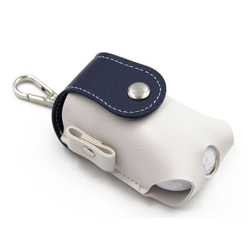 Portable Golf Accessories PU Leather Golf Tees Golf Belt Golf Ball Pouch Golf Mini Bag