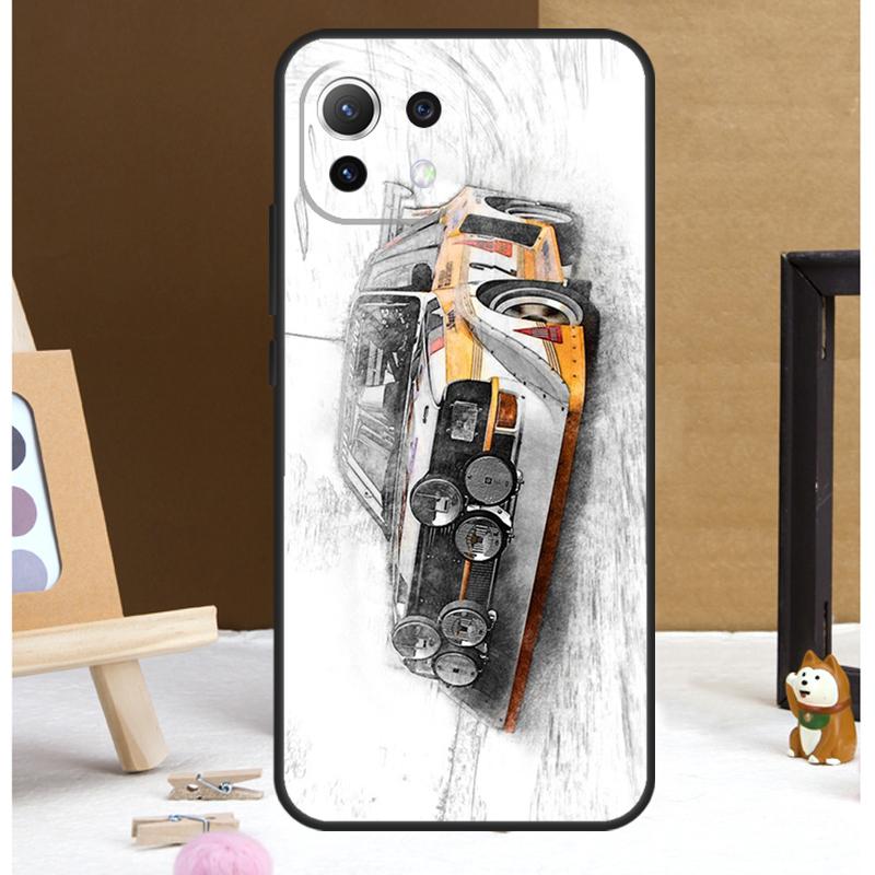 

Чехол-иллюстрация раллийного автомобиля для Xiaomi 13T 14 Pro 11T 12T 12 13 Lite POCO X6 X3 X4 X5 F5 Pro F3 M5s M6 Pro POCO F3