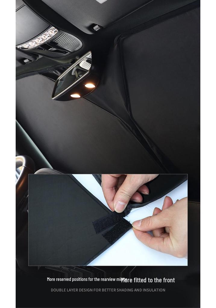 Graphene Windshield Sunshade for Nissan Ariya/NV200