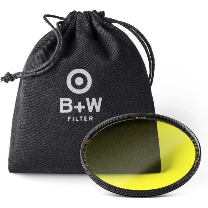Filtre photo - BW - 495 MRC Basic - 67mm - Jaune - Optimisation des tons gris