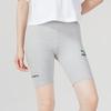 Puma Solid High-Waisted Elastic Fitness Shorts Women shorts Gray 622574-04
