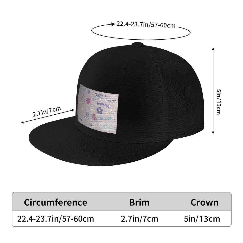Florence By Mills Millie Bobby Brown Baseball Caps Snapback Fashion Baseball Hats Casual Casquette Outdoor for Unisexs And WoUnisexs