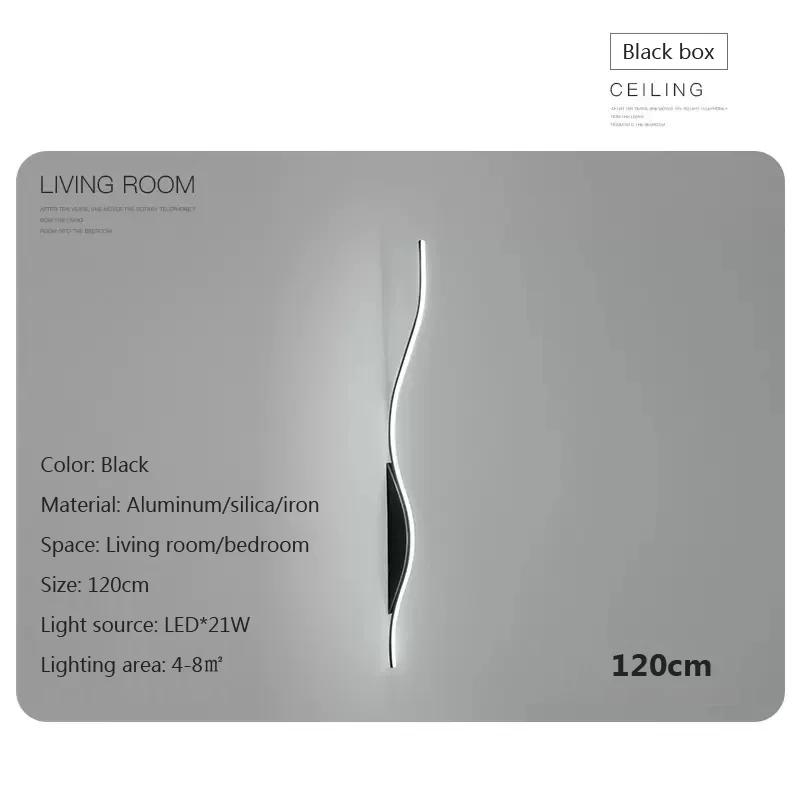 Modern Creative LED Wall Lamp For Bedroom Bedside Dining Living Room Lamp Background Wall Sconce Staircase Aisle Wall Lighting