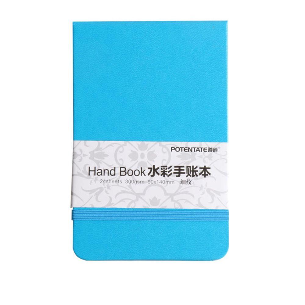 Impermeable A6 Mini Watercolor Book Wet Painting Paper Watercolor Handbook  Student