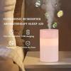 200Ml Ultrasonic Humidifier Air Purifier Usb Mini Portable Led Light Office Home