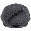 Nový styl Unisex Vintage Prané Baretky Klobouk Vyšívané Kovbojské Klobouky Pro Muže Ženy Retro Plochá Čepice Venkovní Neformální Streetwear Čepice