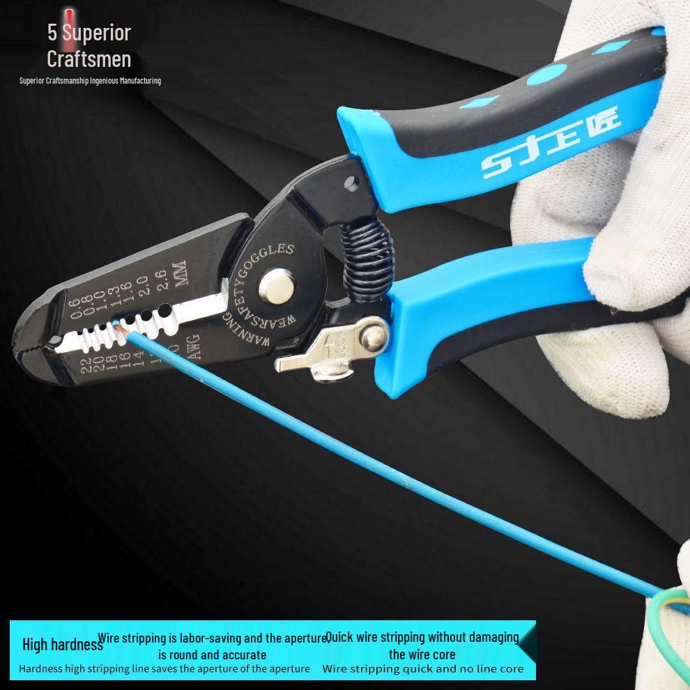 Electrician's Multifunctional Wire Strippers and Cutters