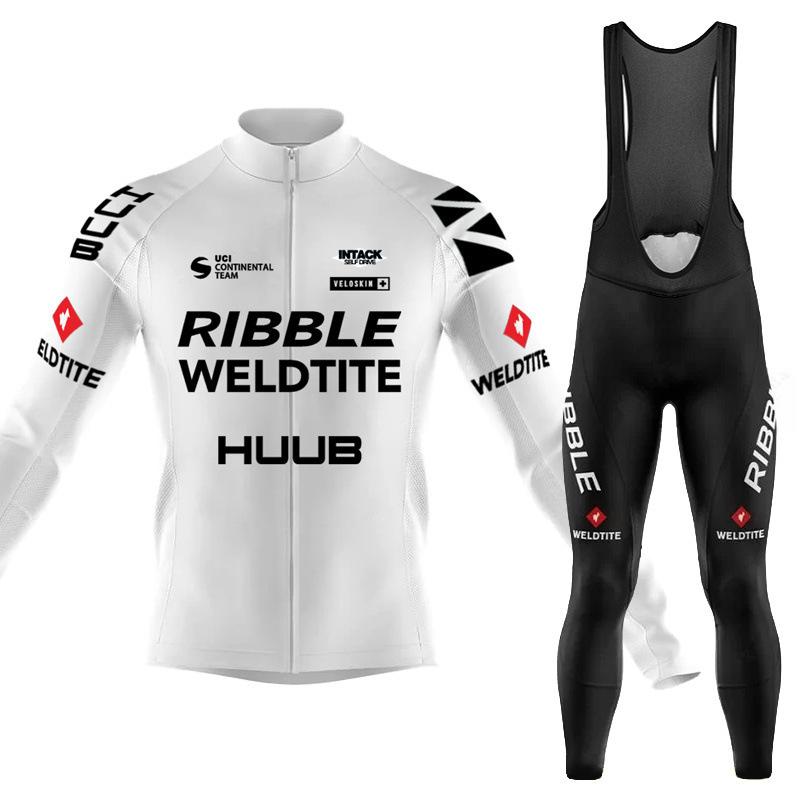 Nowy 2026 Jesień Oddychający Garnitur Rowerowy Zespół Tour De France Długi Rękaw Górska Szosowa Wąski Krój Oddychający Szybkoschnący
