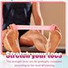 5pcs Hallux Valgus Alignment Foot Stretcher Foot Care Resistance Loop Toe Bands  Yoga Exercise