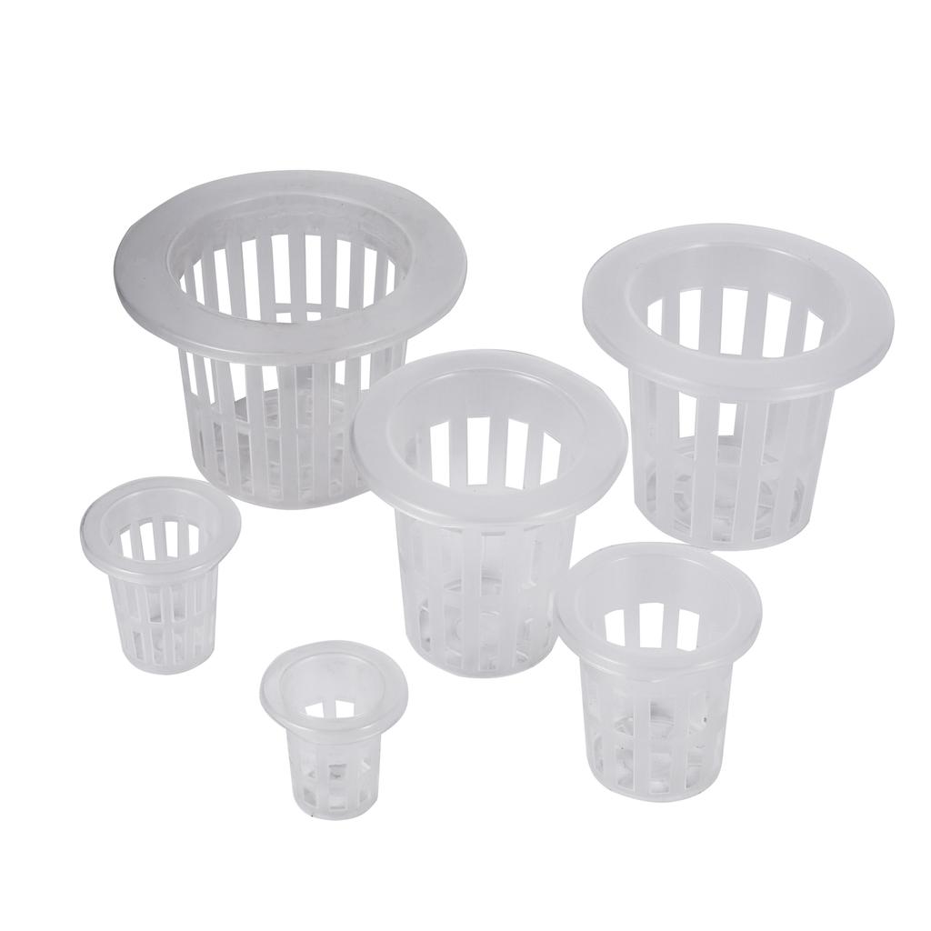10Pcs Hydroponic Colonization Cup Soilless Mesh Plant Growing Basket Liquid Planting Pot Seedling Vegetable Water Nursery Cup