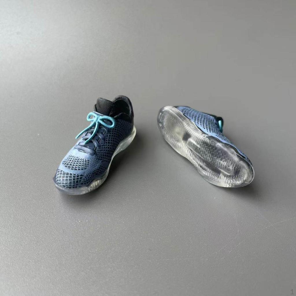 1/6 Scale Action Figure Shoes Sneakers,Miniature Dress up PVC Footwear Trendy 12" Collectible
