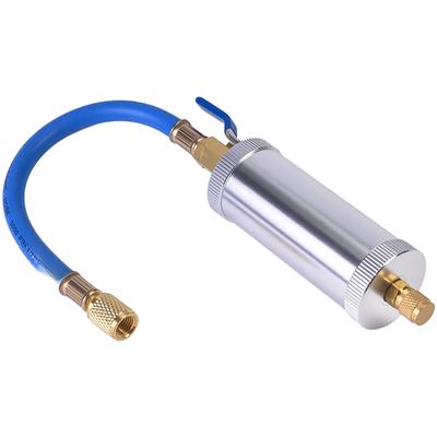 Aluminum Alloy Car AC Cooling Agent and Freezing Oil Charging Tool for Reliable Air Conditioning System Service and Maintenance