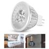 6 Pack Low Voltage MR16 LED Bulbs 12V 3W LED Spot Light Bulbs Aluminum Warm White 3000K LED Light Bulbs Home