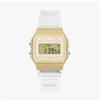 Casio Unisex Digital Square Vintage Retro Transparent Urethane Watch F 91ws 7a2