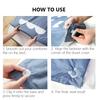 4Pcs Bed Sheet Straps, Duvet Cover Fastener Clip, Non-Slip Elastic Fitted Sheet Holders, No-Pin Safety Fastener Clips for Bed Sh