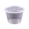 Disposable Plastic Food Bowls with Lids and Chopsticks