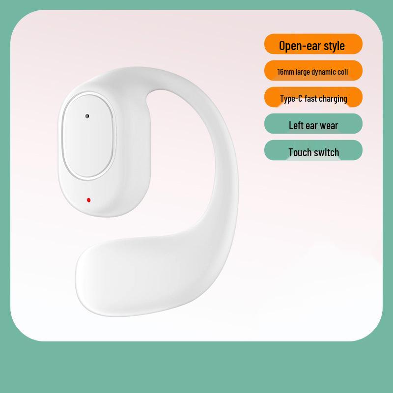 F2 Wireless Bluetooth Ear-hook Earphones: High-Quality Sound, Long Battery Life, Sports Noise Reduction