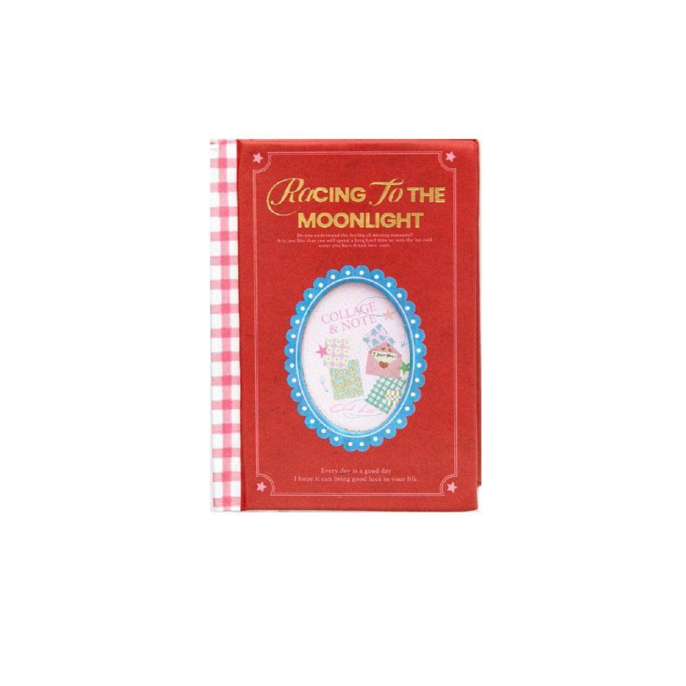 Basic Grid Pattern Memo Pads Moonlight Wish Book Series DIY Journal Decor School Office