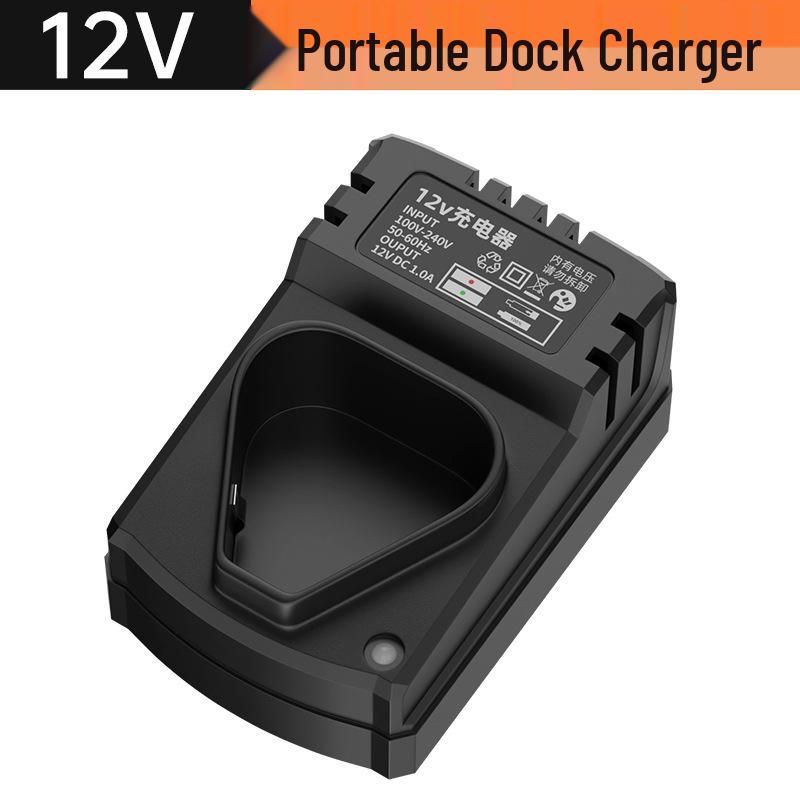 12V Cordless Drill with Lithium Battery Charger, Pistol Grip, and 16.8V/18V Battery for Rotary and Screwdriver Tasks