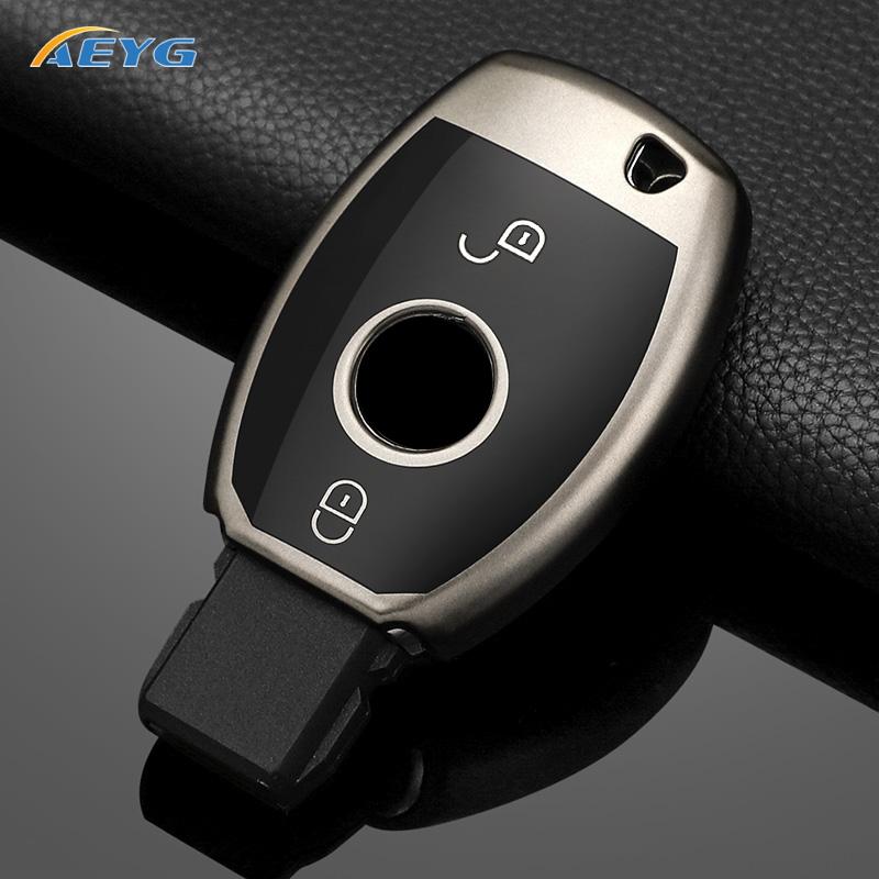 Fashion Tpu Car Key Case Cover Shell For Mercedes Benz A B C E Class Gls Gla Glk Glc Cls Cla W204 W205 W212 W463 W176 2/3 Button