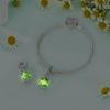 Original Copper Plated Charms Durian Luminous Cat Bear Love For Women Beads Fit Bracelet Necklace Jewelry Making Gift