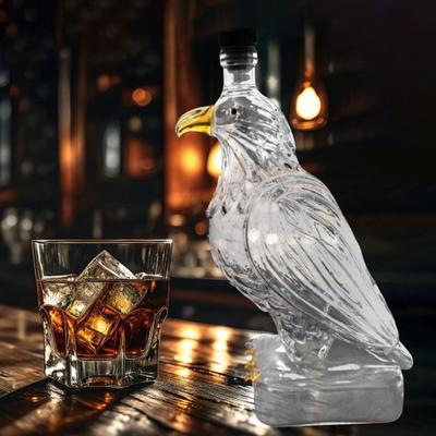 350ml Kotka Kujuline Viski Dekanteerimispudel Kotka-teemaline Klaasist Veinipudel Kodu Dekoratsioon Sissekolimispeo Kingitus