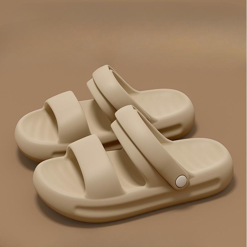 

Новые модные уличные сандалии на толстой подошве, шлепанцы и женская обувь для верхней одежды Fits 39-40 хаки