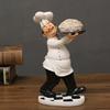 Pastry Decor Gift Ornament Chef Resin Function Decoration for Stylish Restaurant Cafe