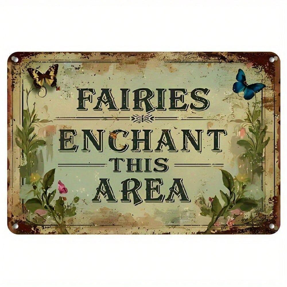 Vintage Metal Tin Sign Retro Wall Art Poster Plaque 20x30cm Home Decor