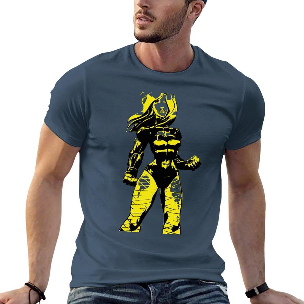 Black Canary Tshirt Breathable Sportswear Tshirt For Men