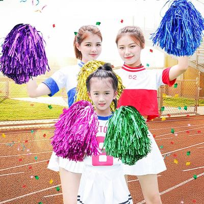 1pair Game Pompoms Cheap Practical Cheerleading Cheering Apply To Sports Match and Vocal Concert Decorator