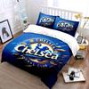 Blue Chelsea Football Bedding Set Bedding Duvet Cover Set Duvet Cover Pillowcases Home Decor (1 * Duvet Cover 2 * Pillowcases, without duvet insert)