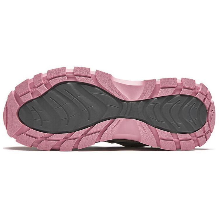 Anta Comfortable Non-Slip Wear-Resistant Mid-Top Casual Shoes Women Shoes Light-Gray 122448987-1