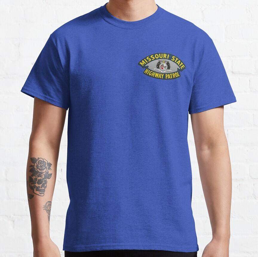 Missouri State Highway Patrol Retro Vintage Unisex Logo T-Shirt Size S-5XL Unisex T-Shirt M